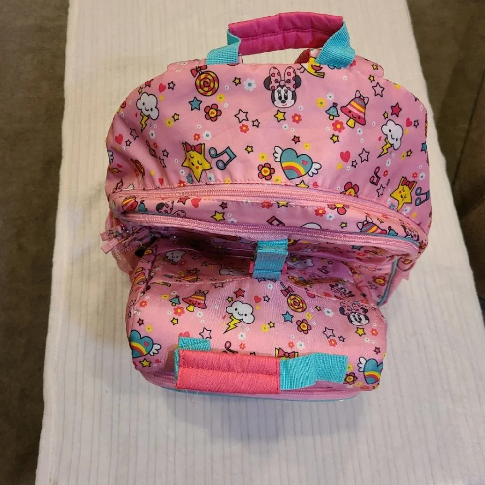 Minnie Mouse Backpack with lunch box.